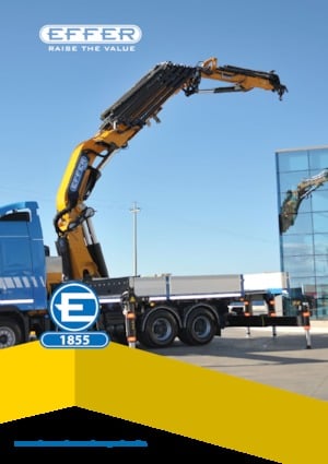 Grues de chargement hydrauliques Effer 1855 4S