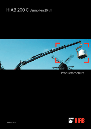 Grues de chargement hydrauliques Hiab 200 C-2
