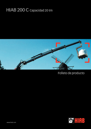 Grues de chargement hydrauliques Hiab 200 C-2