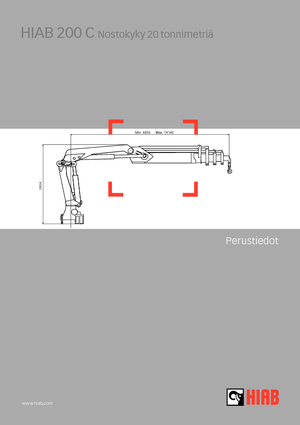 Grues de chargement hydrauliques Hiab 200 C-2