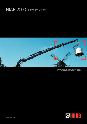 Grues de chargement hydrauliques Hiab 200 C-2