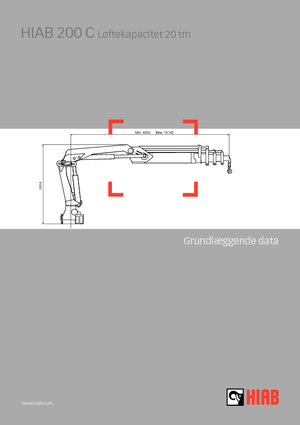 Grues de chargement hydrauliques Hiab 200 C-2