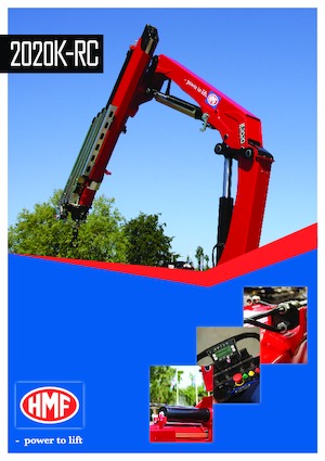 Grues de chargement hydrauliques HMF 2020-K3