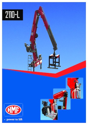 Grues de chargement hydrauliques HMF 2110-L2-MC