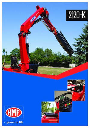 Grues de chargement hydrauliques HMF 2120-K8