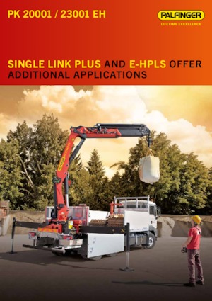 Grues de chargement hydrauliques Palfinger 23001-EH C