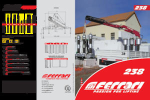 Grues de chargement hydrauliques Ferrari® 238 A2 
