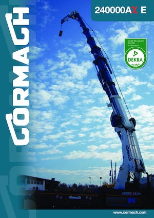 Grues de chargement hydrauliques Cormach 240000AX E9J404 HP