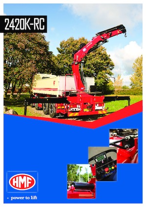 Grues de chargement hydrauliques HMF 2420-K5