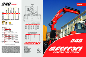 Grues de chargement hydrauliques Ferrari® 248 A5 