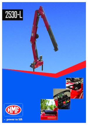 Grues de chargement hydrauliques HMF 2530-L2-RCS
