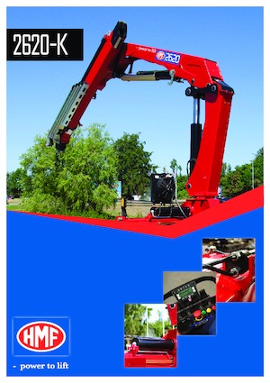 Grues de chargement hydrauliques HMF 2620-K5