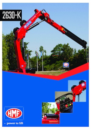 Grues de chargement hydrauliques HMF 2630-K4