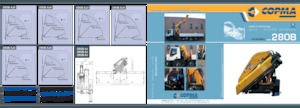 Grues de chargement hydrauliques COPMA 2000 280B.4 J4