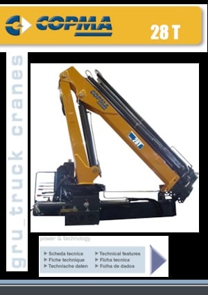 Grues de chargement hydrauliques COPMA 2000 28T.2