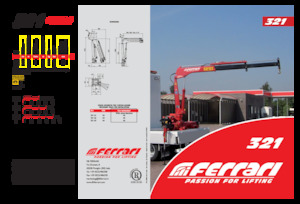 Grues de chargement hydrauliques Ferrari® 321 A3 