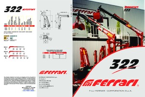 Grues de chargement hydrauliques Ferrari® 322R A1 