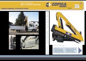 Grues de chargement hydrauliques COPMA 2000 35.2