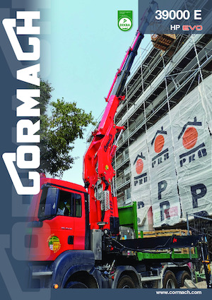 Grues de chargement hydrauliques Cormach 39000 E5F64 HP