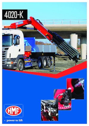Grues de chargement hydrauliques HMF 4020-K4-RCS