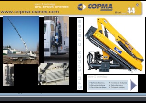 Grues de chargement hydrauliques COPMA 2000 44.2