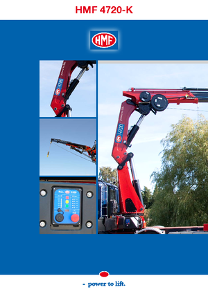 Grues de chargement hydrauliques HMF 4720 K 5
