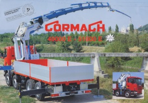 Grues de chargement hydrauliques Cormach 49000 E 8 F