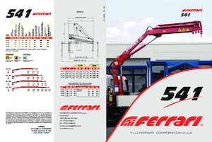 Grues de chargement hydrauliques Ferrari® 541 A3 
