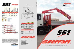 Grues de chargement hydrauliques Ferrari® 561 A3 J1 