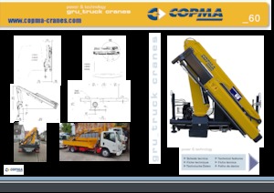 Grues de chargement hydrauliques COPMA 2000 60.4
