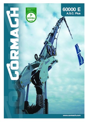 Grues de chargement hydrauliques Cormach 60000 E8F64 A.S.C. Plus
