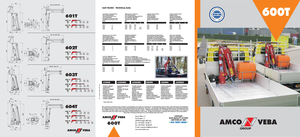 Grues de chargement hydrauliques Amco Veba 601T-1 S