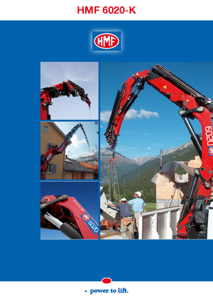Grues de chargement hydrauliques HMF 6020-K6