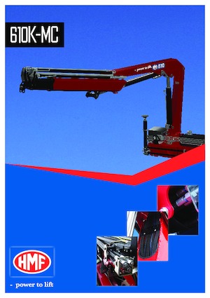 Grues de chargement hydrauliques HMF 610K-4
