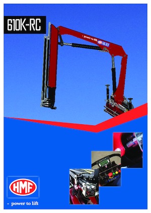 Grues de chargement hydrauliques HMF 610-K3-RC
