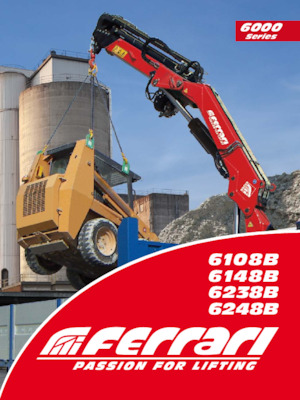 Grues de chargement hydrauliques Ferrari® 6108B A4