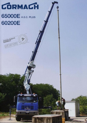Grues de chargement hydrauliques Cormach 65000 E6F A.S.C. Plus