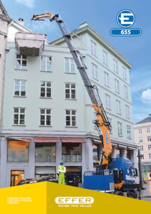 Grues de chargement hydrauliques Effer 655 4S