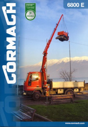 Grues de chargement hydrauliques Cormach 6800 E1