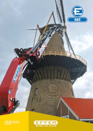 Grues de chargement hydrauliques Effer 685 6S