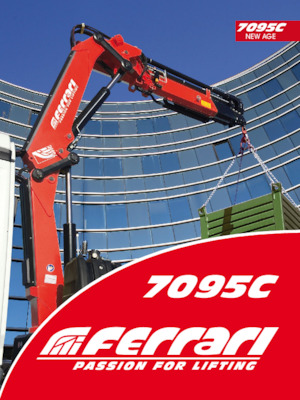 Grues de chargement hydrauliques Ferrari® 7095C A3 