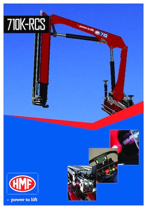 Grues de chargement hydrauliques HMF 710-K1-RCS