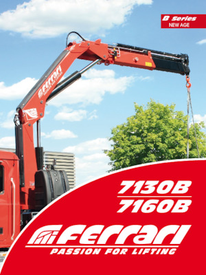 Grues de chargement hydrauliques Ferrari® 7130B A5 