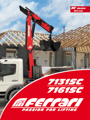 Grues de chargement hydrauliques Ferrari® 7131SC A2 