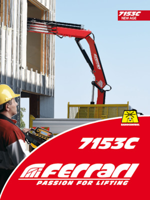 Grues de chargement hydrauliques Ferrari® 7153C A4 