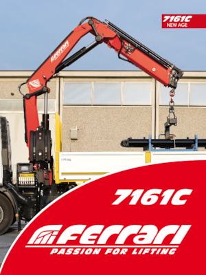 Grues de chargement hydrauliques Ferrari® 7161C A5 