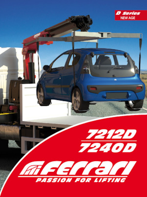 Grues de chargement hydrauliques Ferrari® 7212D A2 