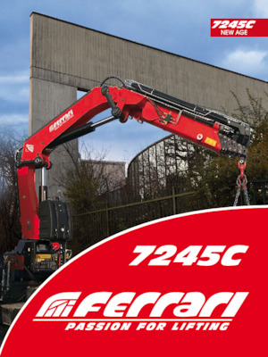 Grues de chargement hydrauliques Ferrari® 7245C A5 J3 