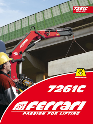 Grues de chargement hydrauliques Ferrari® 7261C A5 J3 