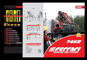 Grues de chargement hydrauliques Ferrari® 746R A4 